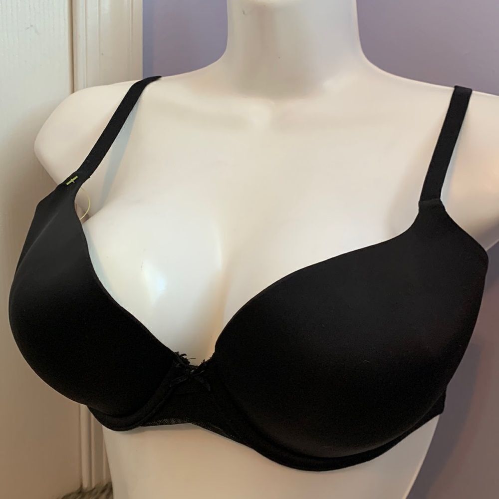 Victoria’s Secret Lined Demi Bra 34DD Black